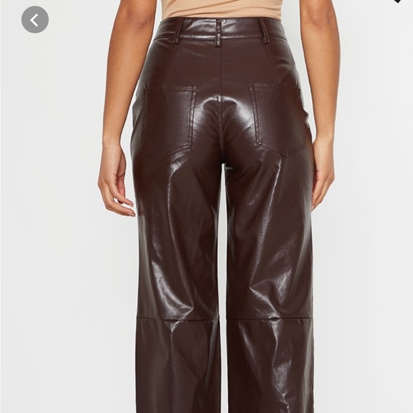 PLT faux leather pants - Picture 3 of 4